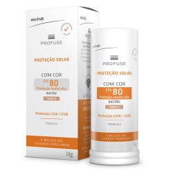 Protetor Solar Facial Stick Profuse Tom 2 Fps80 14g