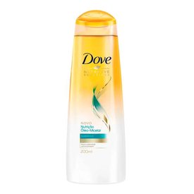 SHAMPOO DOVE NUTRIÇÃO ÓLEO MICELAR 200ML