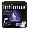 ABSORVENTE INTIMUS TODA TRANQUILA SUAVE COM ABAS EXTRA LONGO 8 UNIDADES