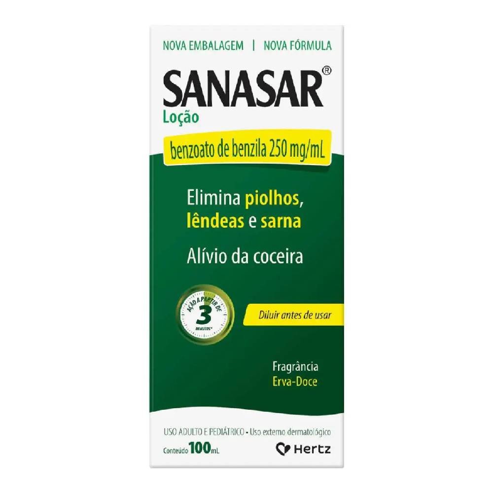 Sanasar D Emulsão Capilar Hertz 100ml