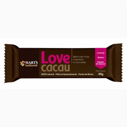 BARRA HARTS LOVE CACAU 35G