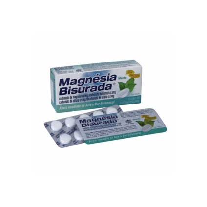 MAGNÉSIA BISURADA 40 PASTILHAS