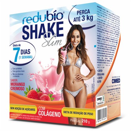 SHAKE REDUBIO MORANGO 210G