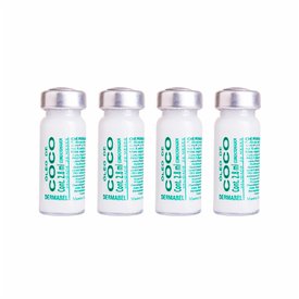 AMPOLA DERMABEL ÓLEO DE CÔCO 4X2,8ML