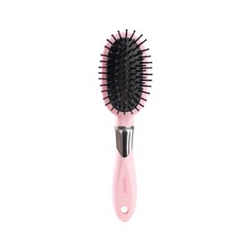 ESCOVA CABELO OVAL PEQUENA PANVEL ROSA
