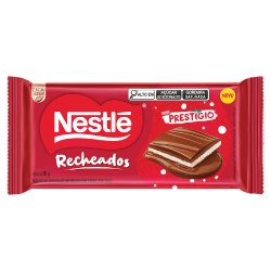 Chocolate Em Barra Nestlé Prestígio Recheado 90g