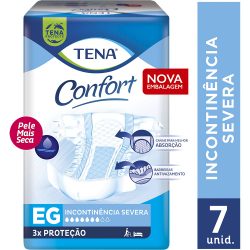 Fralda Adulto Tena Confort Eg Com 7 Unidades