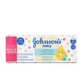 ALGODÃO QUADRADO JOHNSONS BABY RECÉM NASCIDO 100 UNIDADES