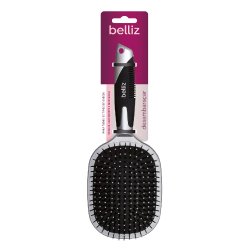 Escova De Cabelo Belliz Racket Almofadada R751