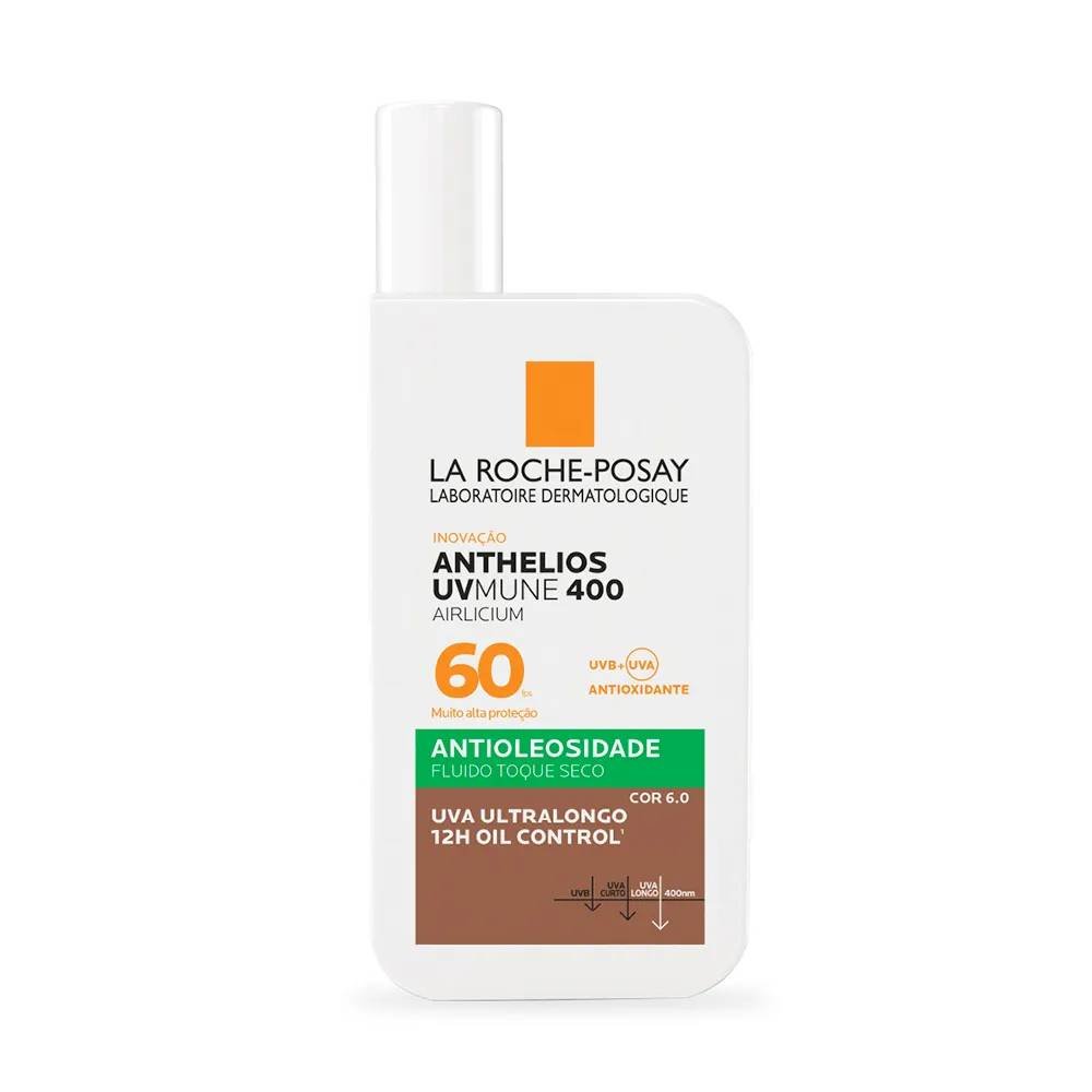 Protetor Solar Facial La Roche-posay Anthelios Uvmune 400 Airlicium Cor 6.0 Fps60 40ml