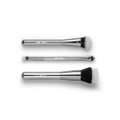 KIT DE PINCÉIS PARA BASE, BLUSH, ILUMINADOR E SOMBRA PANVEL 24&7 3 UNIDADES