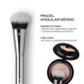 KIT DE PINCÉIS PARA BASE, BLUSH, ILUMINADOR E SOMBRA PANVEL 24&7 3 UNIDADES