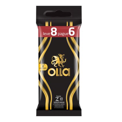 PRESERVATIVO OLLA LUBRIFICADO DE BOLSO LEVE 8 PAGUE 6