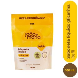 Sabonete Líquido João E Maria Glicerina Refil 180ml