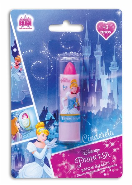 BATOM INFANTIL BEAUTY BRINQUEDO PRINCESAS CINDERELA