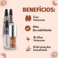KIT IMPALA JU PAES ESMALTE PEÇA RARA 7,5ML + TOP COAT 7,5ML + SÉRUM 7,5ML + LIP OIL 4,5ML