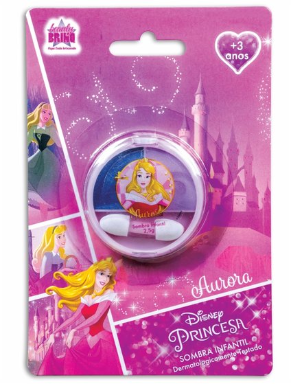 SOMBRA INFANTIL BEAUTY BRINQ PRINCESAS AURORA