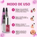 KIT IMPALA JU PAES ESMALTE CARTAS NA MANGA 7,5ML + TOP COAT 7,5ML + SÉRUM 7,5ML + LIP OIL 4,5ML