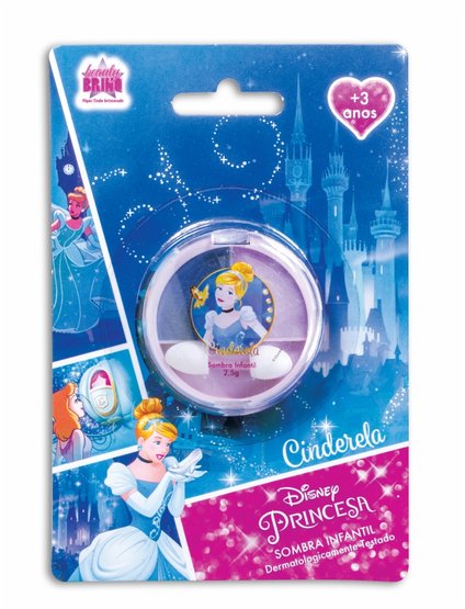 SOMBRA INFANTIL BEAUTY BRINQ PRINCESAS CINDERELA