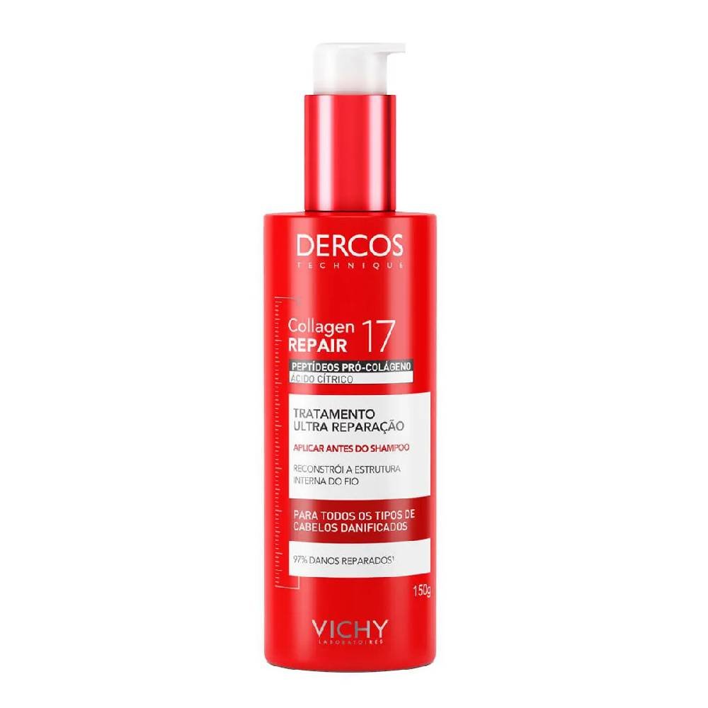 Pré-shampoo Vichy Dercos Collagen Repair 17 150g