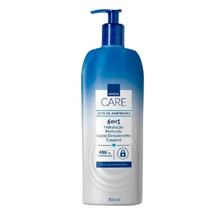 LOÇÃO HIDRATANTE CORPORAL AVON CARE LEITE DE AMÊNDOAS 700ML