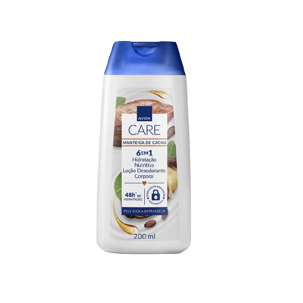 Loção Hidratante Corporal Avon Care Manteiga De Cacau 200ml