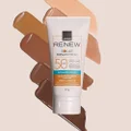 PROTETOR SOLAR FACIAL AVON RENEW ÁCIDO HIALURÔNICO MÉDIA CLARA 2.0 FPS50 40G