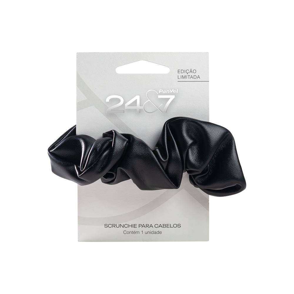 Elástico Scrunchie Para Cabelo Panvel 24&7 Pu