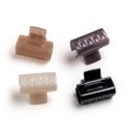 KIT 4 PIRANHAS DE PLASTICAS PARA CABELO RETANGULAR PANVEL 24&7