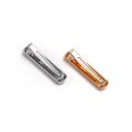 KIT 2 PASSADORES/PRESILHAS DE METAL BOLD PANVEL 24&7 PRATA E DOURADO