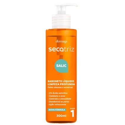 SABONETE LÍQUIDO FACIAL DERMAGE SECATRIZ SALIC 300ML