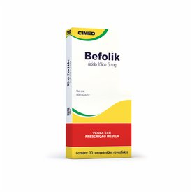 BEFOLIK 5MG 30 COMPRIMIDOS REVESTIDOS