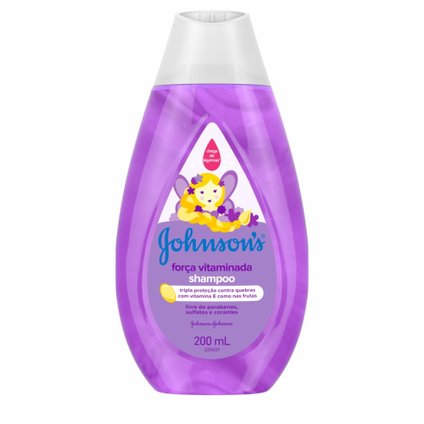SHAMPOO JOHNSON'S BABY FORÇA VITAMINADA 200ML