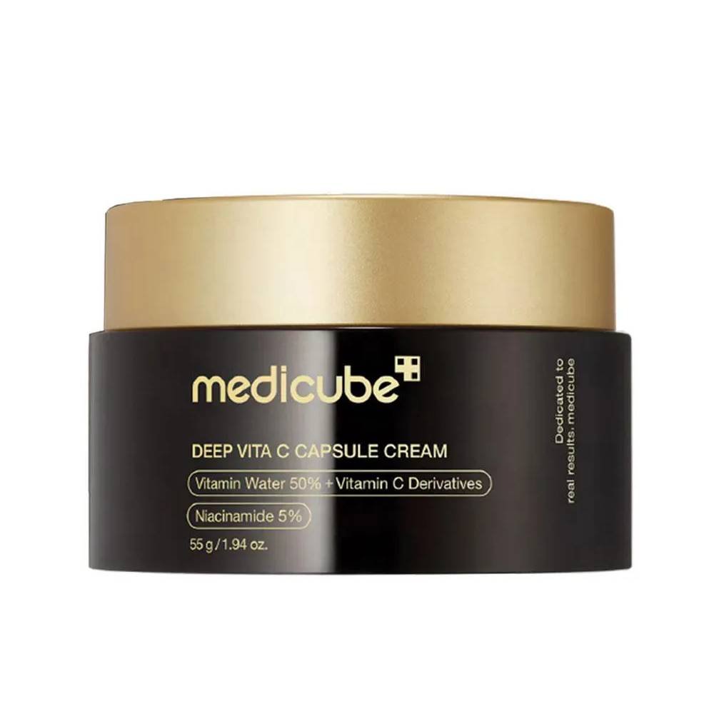 Hidratante Facial Medicube Deep Vita C Capsule Cream 55g