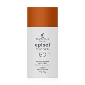 PROTETOR SOLAR FACIAL EPISOL BRONZE FPS60 40ML