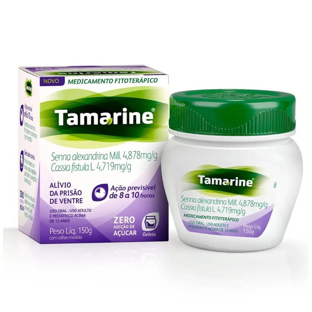 Laxante Fitoterápico Tamarine Geléia Zero Açúcar 150g