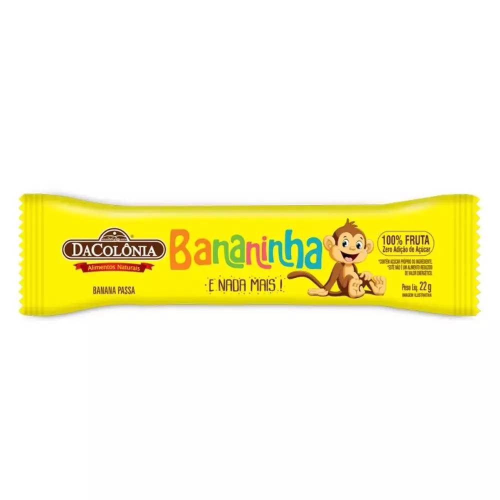 Bananinha Dacolônia Pura Fruta 22g