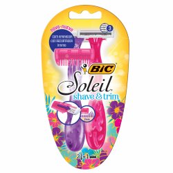 Aparelho Depilatório Bic Soleil Shavetrim - 2 Unidades