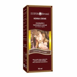 Tintura Surya Henna Creme Castanho Claro