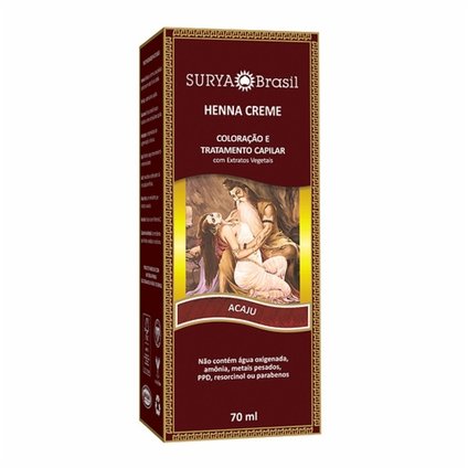 TINTURA SURYA HENNA CREME ACAJU