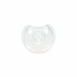 Chupeta Kuka 100% Silicone Soft Confort Recem Nascido Transparente