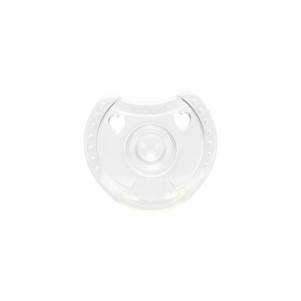 CHUPETA KUKA 100% SILICONE SOFT CONFORT RECEM NASCIDO TRANSPARENTE