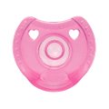 CHUPETA KUKA SILICONE ROSA 0 A 6 MESES COM 1 UNIDADE