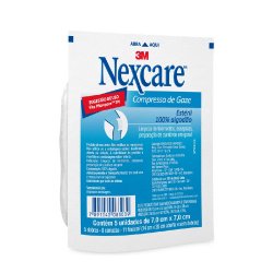 Compressa Gaze Estéril Nexcare Com 5