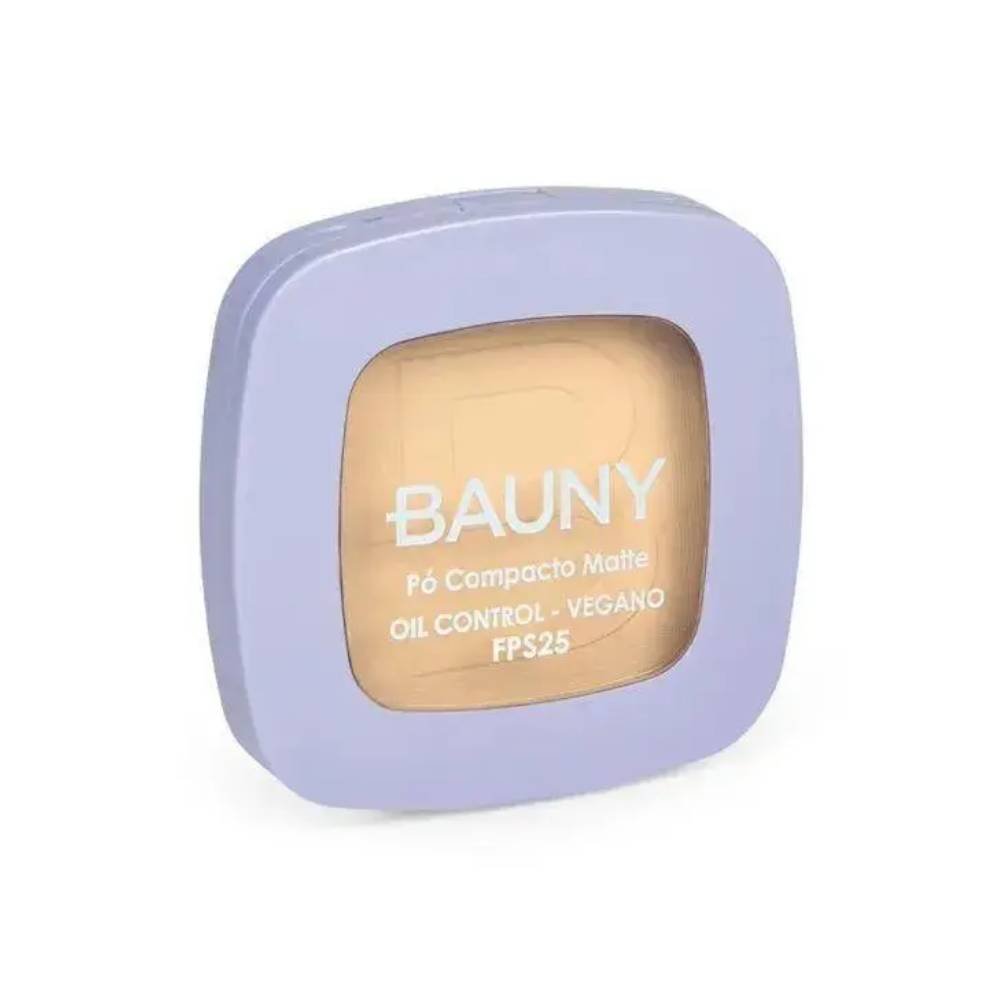 Pó Compacto Bauny Matte Cor 030 Fps25 10g