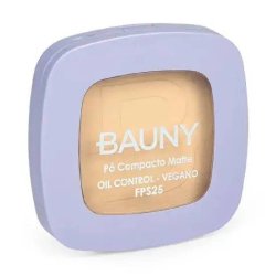 Pó Compacto Bauny Matte Cor 030 Fps25 10g