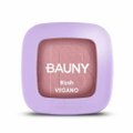 Kit Bauny Blush Compacto Açucena 5G + Duo De Sombras Para Sobrancelhas 5G