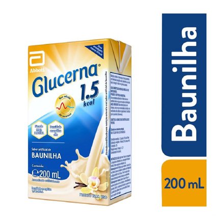 GLUCERNA 1.5 BAUNILHA 200 ML