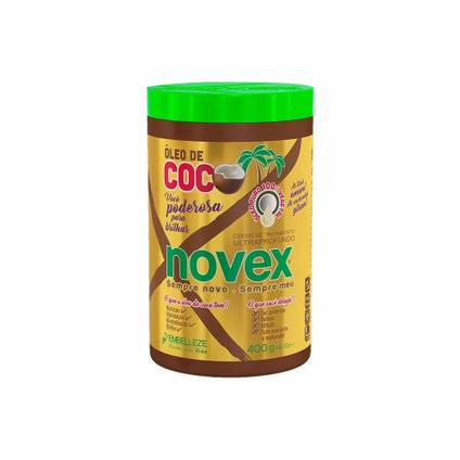 CREME DE TRATAMENTO NOVEX ÓLEO DE COCO 400G