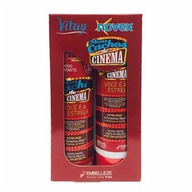KIT NOVEX CACHOS DE CINEMA SHAMPOO + CONDICIONADOR 300ML